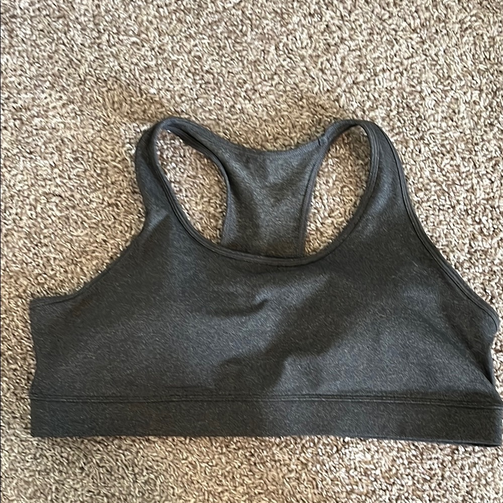 GAP Gray Sports Bra Racerback Design. XXL NWOT